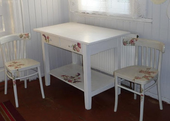 odnawianie mebli, decoupage