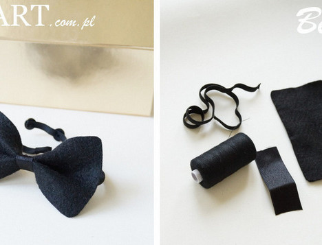 jak uszyc muszkę DIY