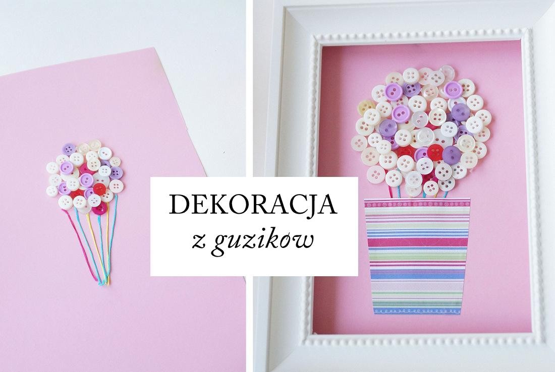 Obraz z guzików