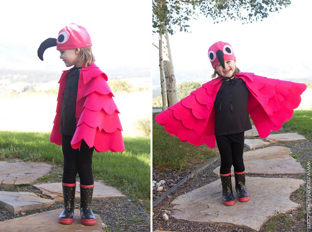 Flaming costume kostium