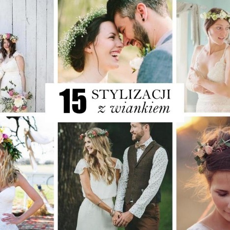 ślubny wianek