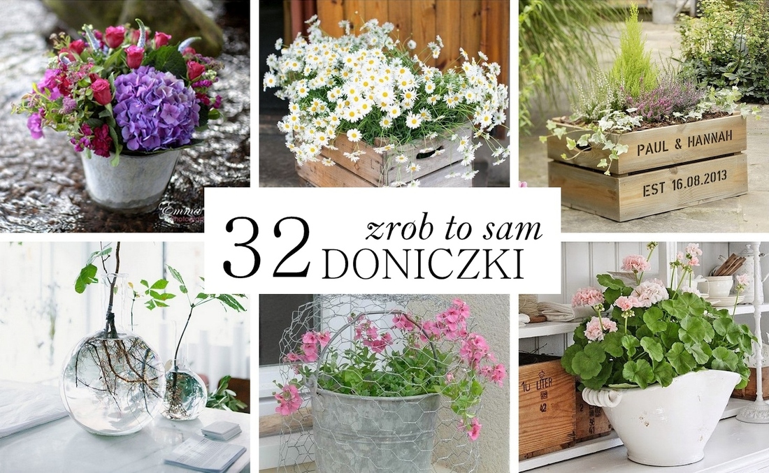 Doniczki DIY pomysły HAART.com.pl